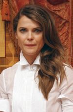 KERRI RUSSELL at The Americans Photocall at Russian Tea Room in New York