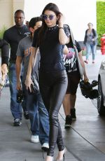 KHLOE KARDASHIAN and KENDALL JENNER Arrives at Loews Hollywood Hotel