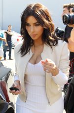 KIM KARDASHIAN and KENDALL JENNER Out Shopping at Barneys New York
