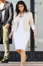 KIM KARDASHIAN and KENDALL JENNER Out Shopping at Barneys New York