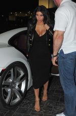 KIM KARDASHIAN Arrives at Miami Airport