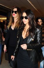 KIM KARDASHIAN Arrives at Miami Airport