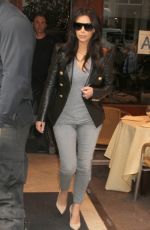 KIM KARDASHIAN Out or Lunch in New York