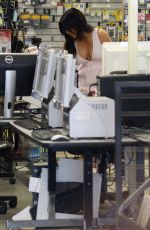KIM KARDASHIAN Shoping for Camera Gear in Calabasas