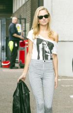 KIMBERLEY GARNER Arrives at ITV Studios in London