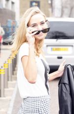 KIMBERLEY GARNER Arrives at ITV Studios in London