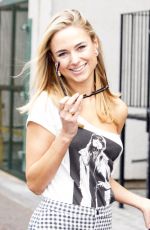 KIMBERLEY GARNER Arrives at ITV Studios in London