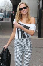 KIMBERLEY GARNER Arrives at ITV Studios in London