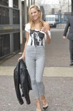 KIMBERLEY GARNER Arrives at ITV Studios in London