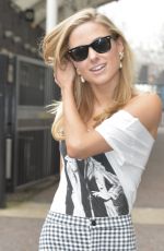 KIMBERLEY GARNER Arrives at ITV Studios in London