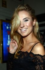 KIMBERLEY GARNER at Jersey Boys 6th Birthday at the Piccadilly Theatre in London