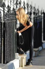 KIMBERLEY GARNER in Tights Leaves a Gym in London