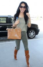KIMORA LEE SIMONS Arrives at LAX Arport