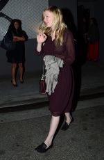 KIRSTEN DUNST Leaves Crossroads in Los Angeles