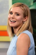KRISTEN BELL at Good Morning America in New York