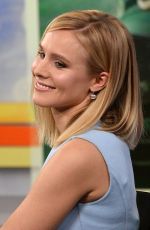 KRISTEN BELL at Good Morning America in New York