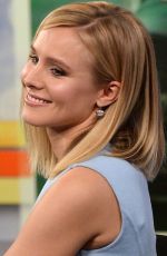 KRISTEN BELL at Good Morning America in New York