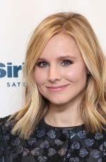 KRISTEN BELL at SiriusXM Studios in New York