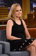 KRISTEN BELL at Tonight Show With Jimmy Fallon