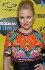 KRISTEN BELL at Veronica Mars Premiere in Austin