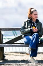 KRISTEN STEWART and JULIANNE MOORE on the Set of Still Alice