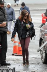 KRISTEN STEWART Arrives at Still Alice Set in New York