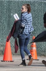 KRISTEN STEWART Arrives on the Set of Still Alice in New York