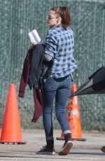 KRISTEN STEWART Arrives on the Set of Still Alice in New York