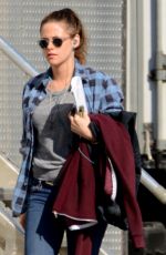 KRISTEN STEWART Arrives on the Set of Still Alice in New York