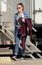 KRISTEN STEWART Arrives on the Set of Still Alice in New York