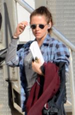 KRISTEN STEWART Arrives on the Set of Still Alice in New York