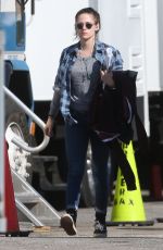 KRISTEN STEWART Arrives on the Set of Still Alice in New York