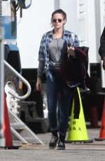 KRISTEN STEWART Arrives on the Set of Still Alice in New York
