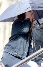 KRISTEN STEWART at Still Alice Set in New York 