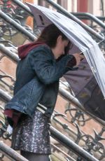 KRISTEN STEWART at Still Alice Set in New York 