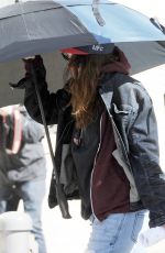 KRISTEN STEWART on the Set od Still Alice in New York
