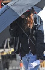 KRISTEN STEWART on the Set od Still Alice in New York