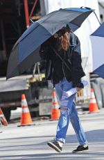 KRISTEN STEWART on the Set od Still Alice in New York