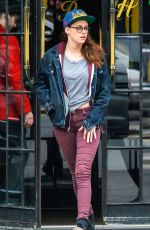 KRISTEN STEWART Out and About in New York 1903