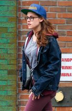 KRISTEN STEWART Out and About in New York 1903