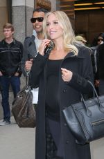 KRISTIN CAVALLARI Leaves NBC Studios in New York