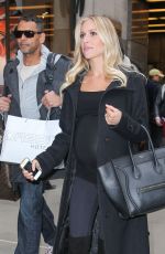 KRISTIN CAVALLARI Leaves NBC Studios in New York