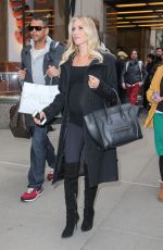 KRISTIN CAVALLARI Leaves NBC Studios in New York