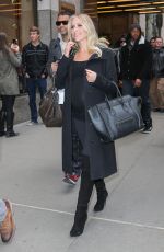 KRISTIN CAVALLARI Leaves NBC Studios in New York