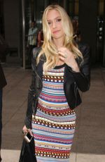 KRSITIN CAVALLARI Leaves SiriusXM Studios in New York