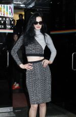 KRYSTEN RITTER Arrives at Wendy Williams Show in New York