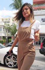 KYLIE JENNE Out for Lunch at the Webster