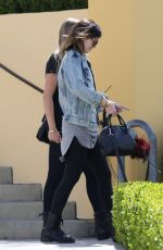 KYLIE JENNER Leaves Sugarfish Restaurant in Los Angeles