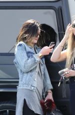 KYLIE JENNER Leaves Sugarfish Restaurant in Los Angeles