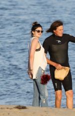 KYLIE JENNER on the Beach in Malibu